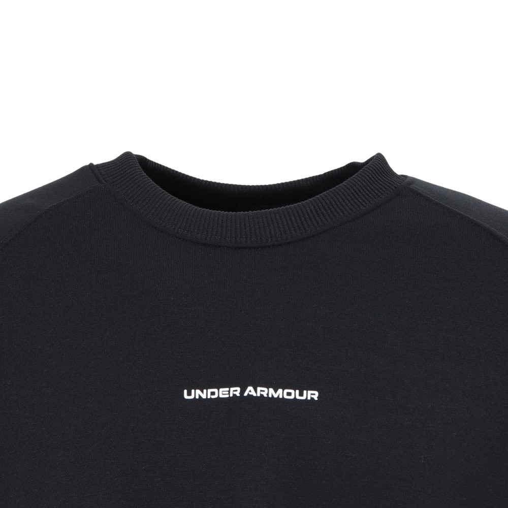 アンダーアーマー（UNDER ARMOUR）（メンズ）バスケットボールウェア ロングショット クルー スウェットシャツ 1388351 001