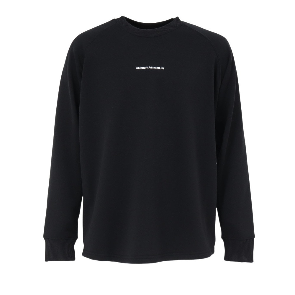 アンダーアーマー（UNDER ARMOUR）（メンズ）バスケットボールウェア ロングショット クルー スウェットシャツ 1388351 001