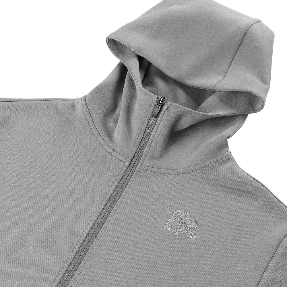 エゴザル（EGOZARU）（メンズ、レディース）バスケットボールウェア ダブルフェイス スウェット シェニー パーカー EZFW25USW001 C162