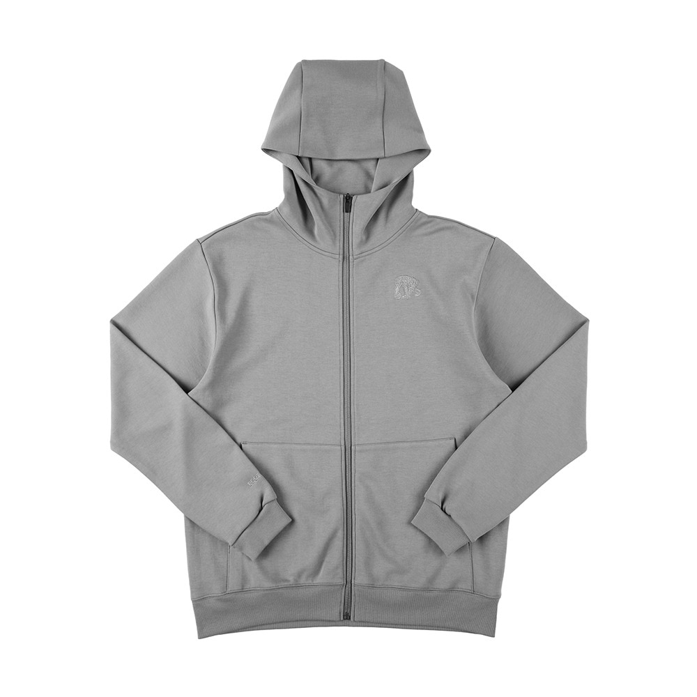 エゴザル（EGOZARU）（メンズ、レディース）バスケットボールウェア ダブルフェイス スウェット シェニー パーカー EZFW25USW001 C162