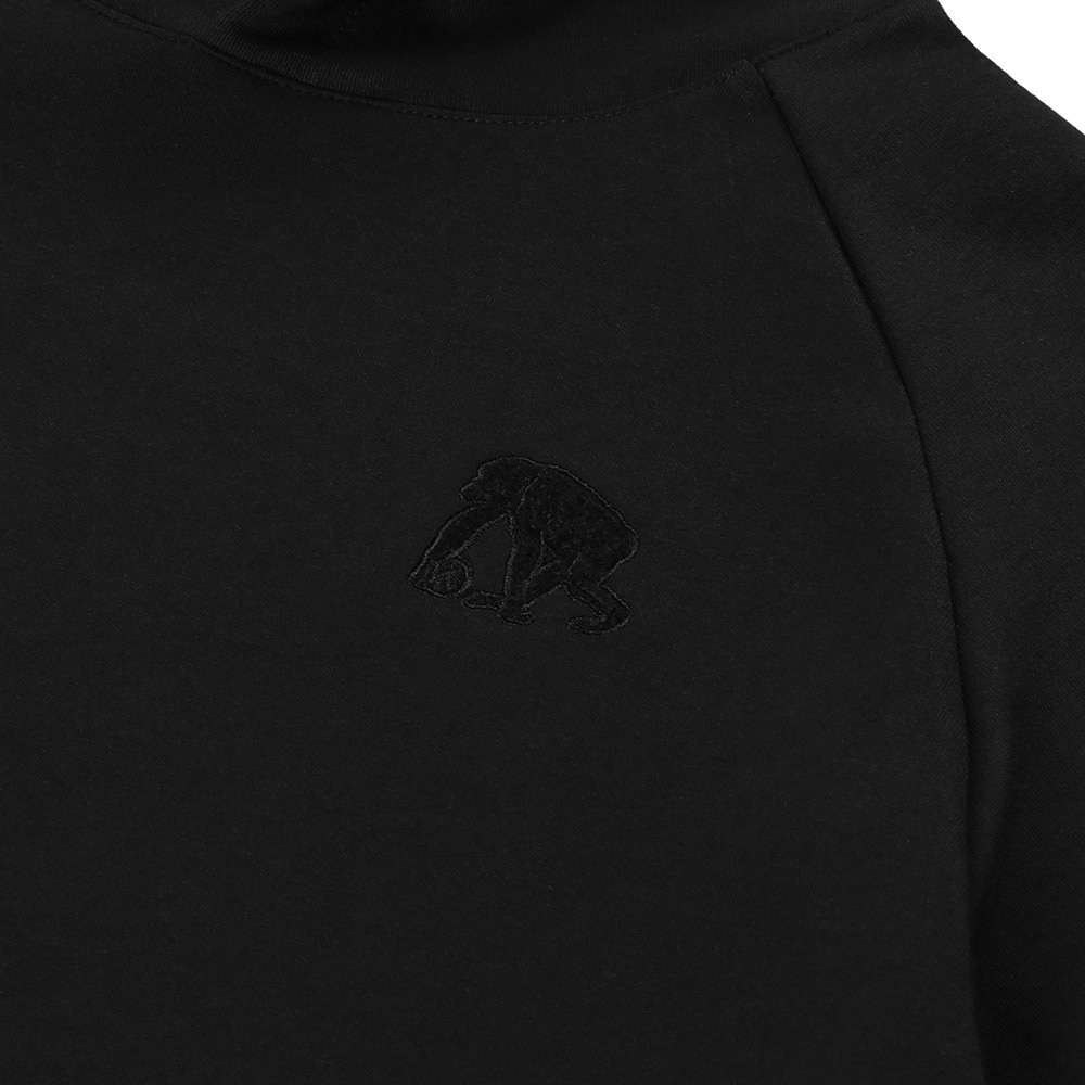 エゴザル（EGOZARU）（メンズ、レディース）バスケットボールウェア ダブルフェイス スウェット シェニー パーカー EZFW25USW004 C001