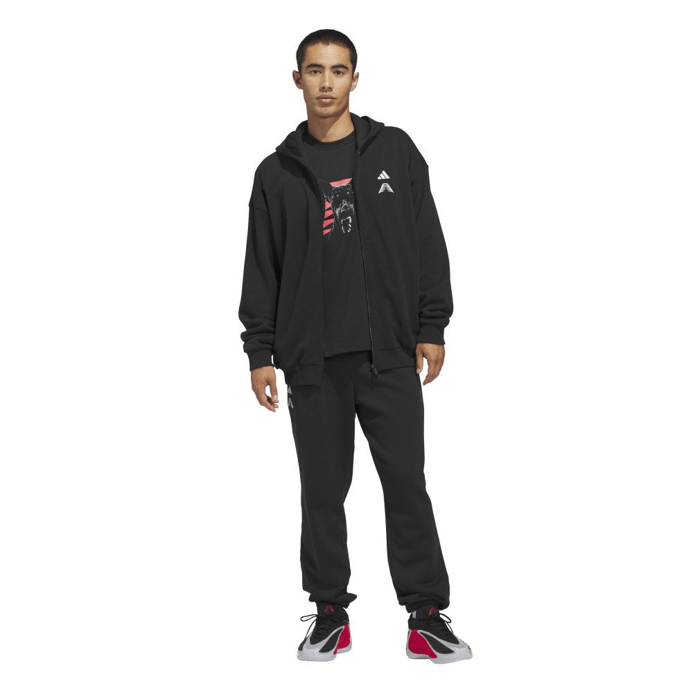アディダス（adidas）（メンズ）バスケットボールウェア アンソニー・エドワーズ ファウンデーション フルジップ パーカー DL296-KF3243