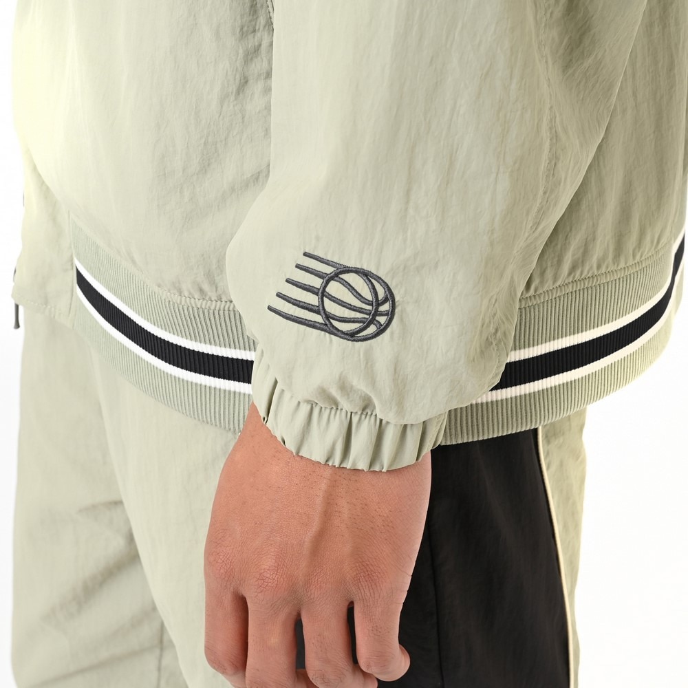 ニューバランス（new balance）（メンズ）バスケットボールウェア ボンバージャケット 裏地起毛メッシュ AMJ55632GAS