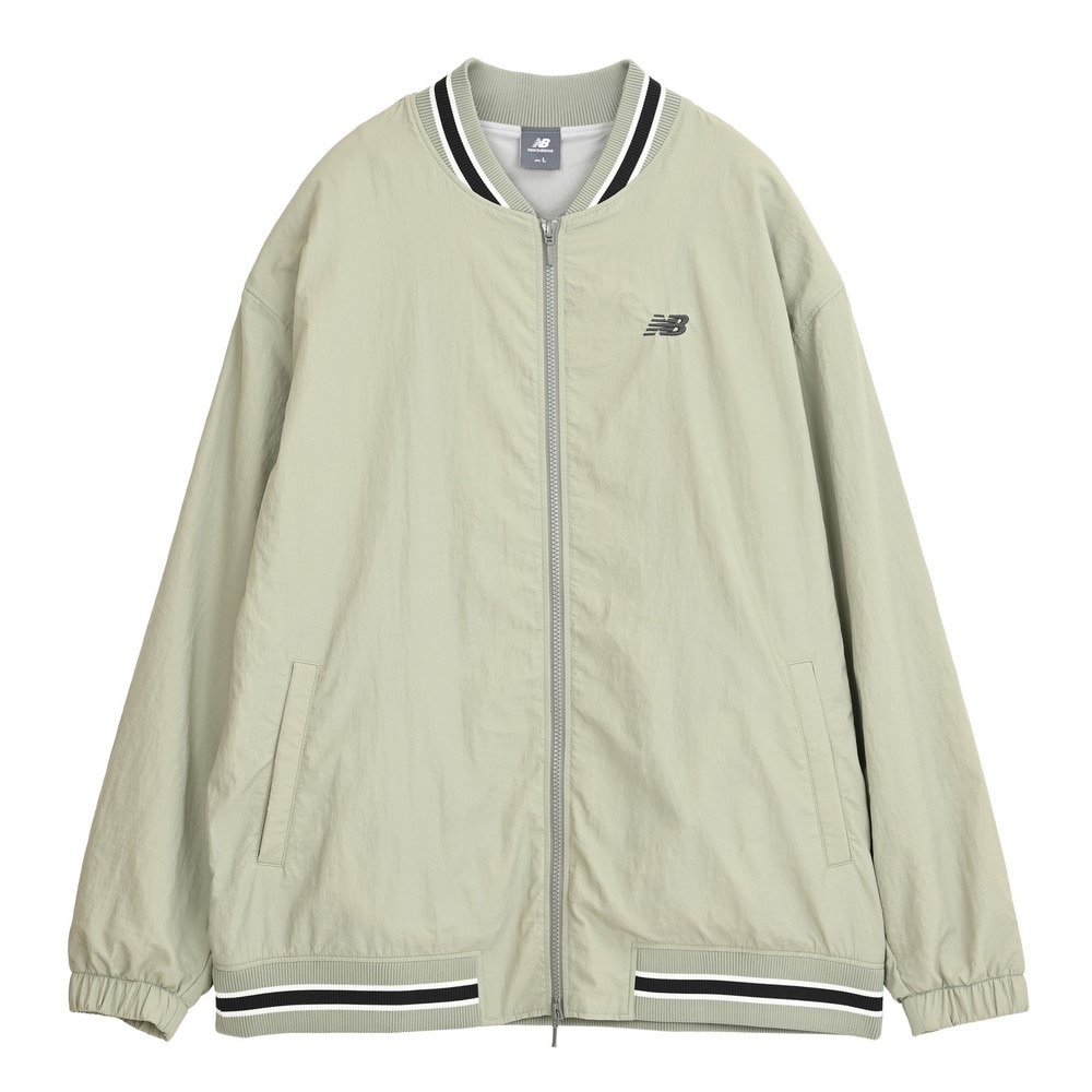 ニューバランス（new balance）（メンズ）バスケットボールウェア ボンバージャケット 裏地起毛メッシュ AMJ55632GAS