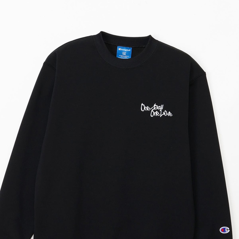 チャンピオン（CHAMPION）（キッズ）バスケットボールウェア ジュニア ミニ クルーネックスウェットシャツ CK-CB017 090