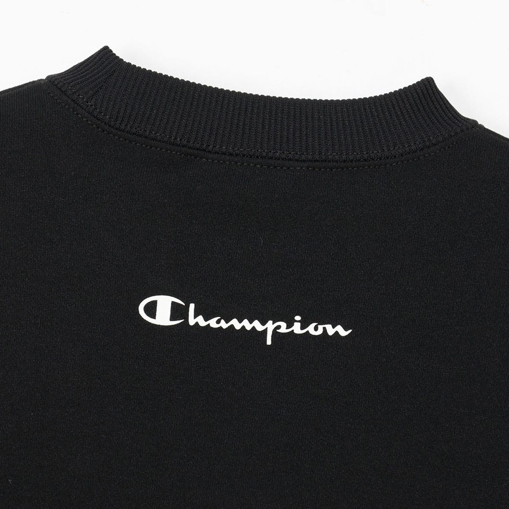 チャンピオン（CHAMPION）（キッズ）バスケットボールウェア ジュニア ミニ クルーネックスウェットシャツ CK-CB017 090