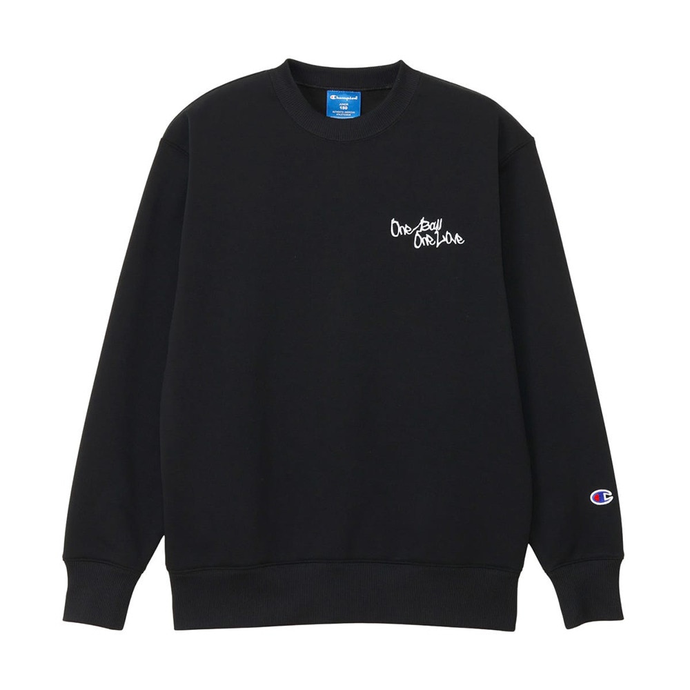 チャンピオン（CHAMPION）（キッズ）バスケットボールウェア ジュニア ミニ クルーネックスウェットシャツ CK-CB017 090