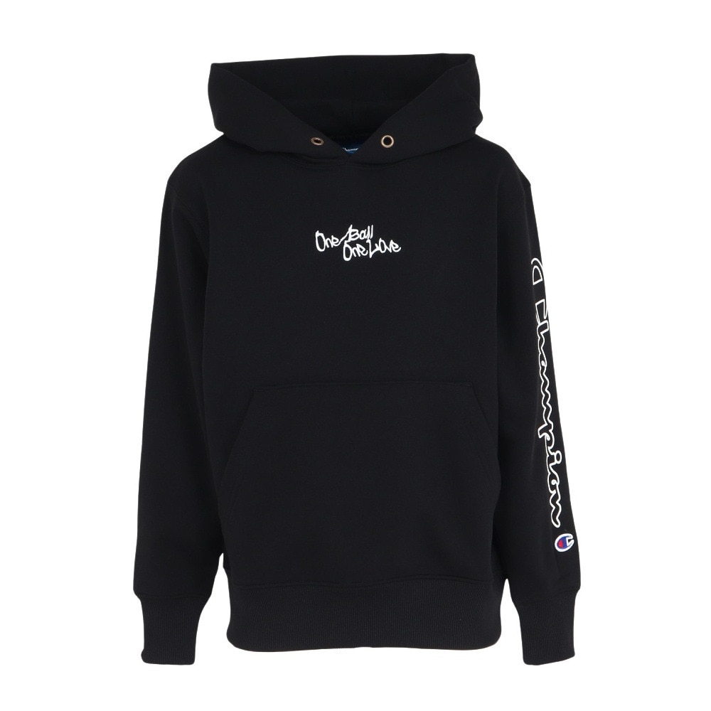 チャンピオン（CHAMPION）（キッズ）バスケットボールウェア ジュニア ミニ フーデッドスウェットシャツ CK-CB117 090