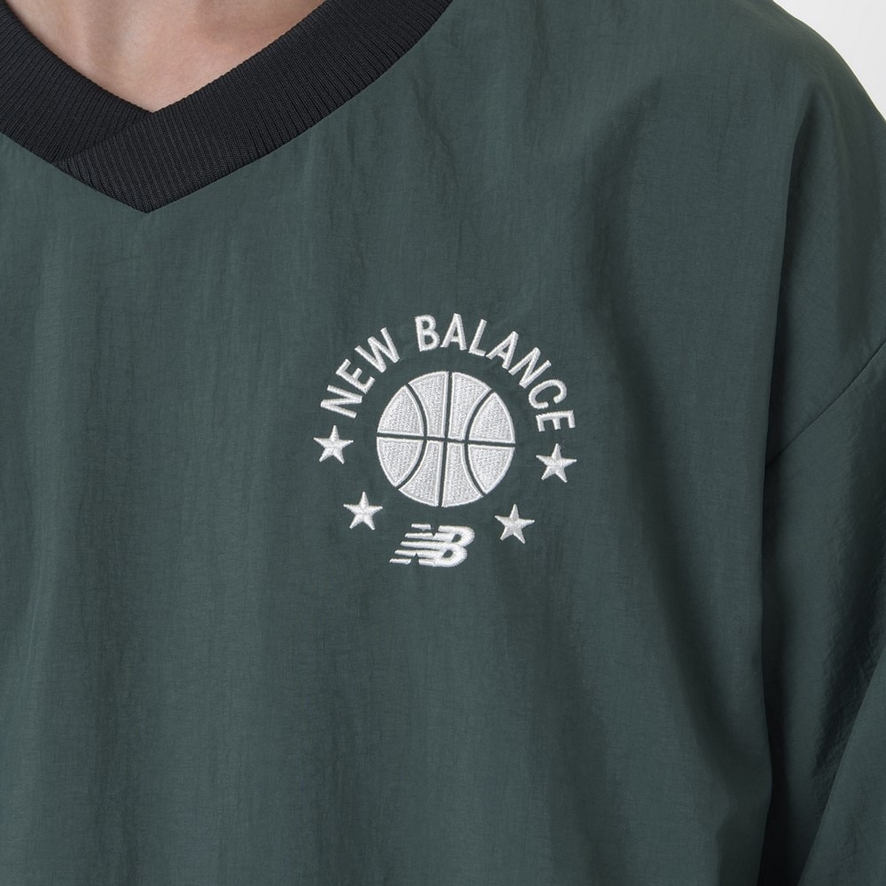 ニューバランス（new balance）（メンズ）バスケットボールウェア ピステトップ AMT35184NWG