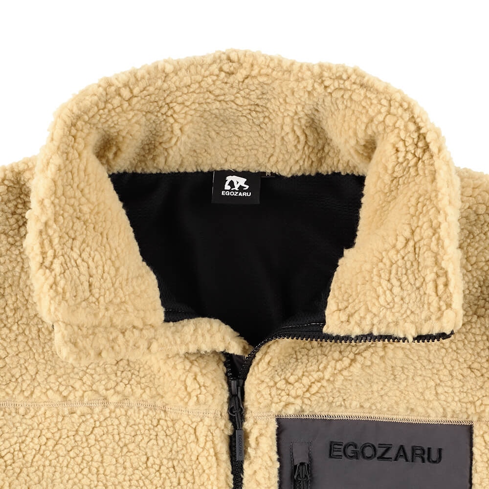 エゴザル（EGOZARU）（メンズ、レディース）バスケットボールウェア ボアジャケット EZJK-F2303
