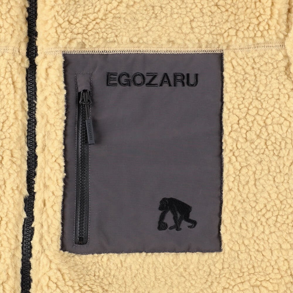 エゴザル（EGOZARU）（メンズ、レディース）バスケットボールウェア ボアジャケット EZJK-F2303