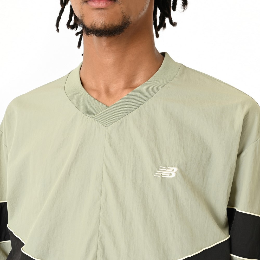 ニューバランス（new balance）（メンズ）バスケットボールウェア ピステトップ 裏地無し AMT55629GAS