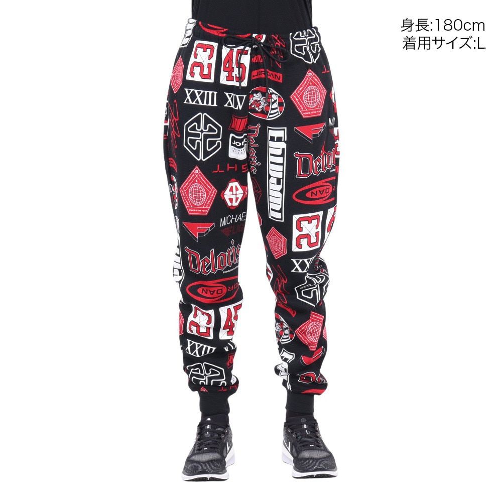 ジョーダン（JORDAN）（メンズ）バスケットボールウェア エッセンシャル プリント フリース パンツ HM7257-010