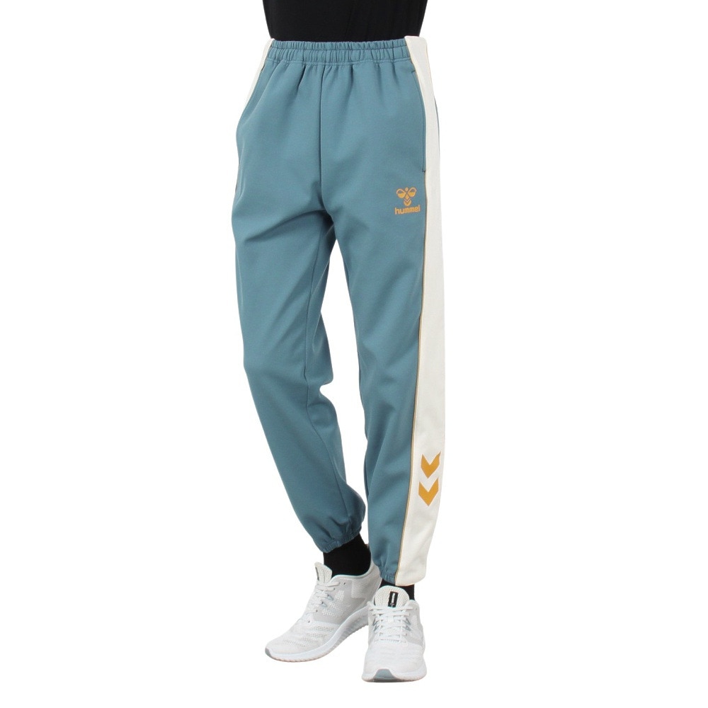 ヒュンメル（hummel）（メンズ）バスケットボールウェア ウォームアップ フルボタンパンツ HAPB2122P-652
