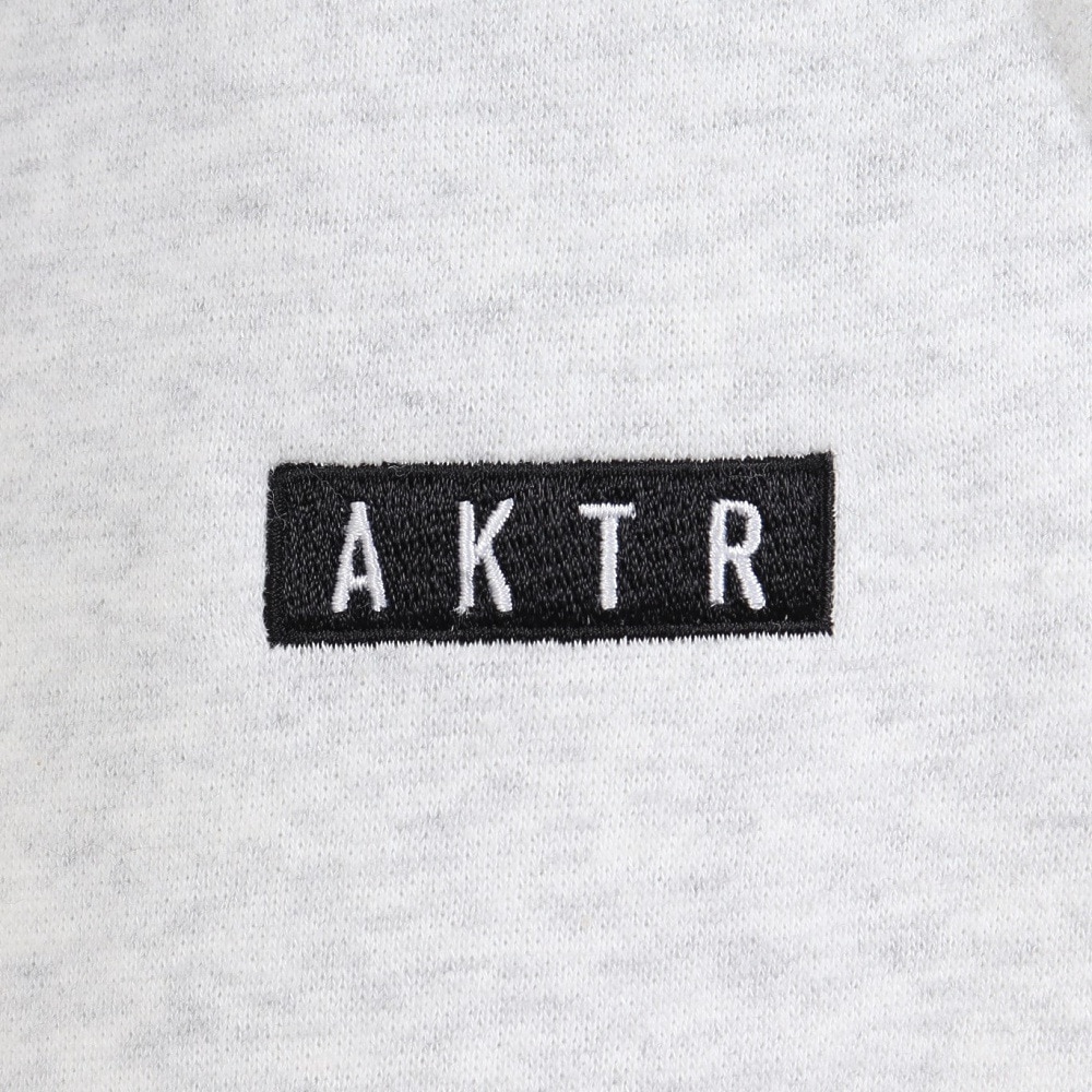アクター（AKTR）（メンズ、レディース）バスケットボールウェア ロゴ スウェットパンツ 222-027020 GY