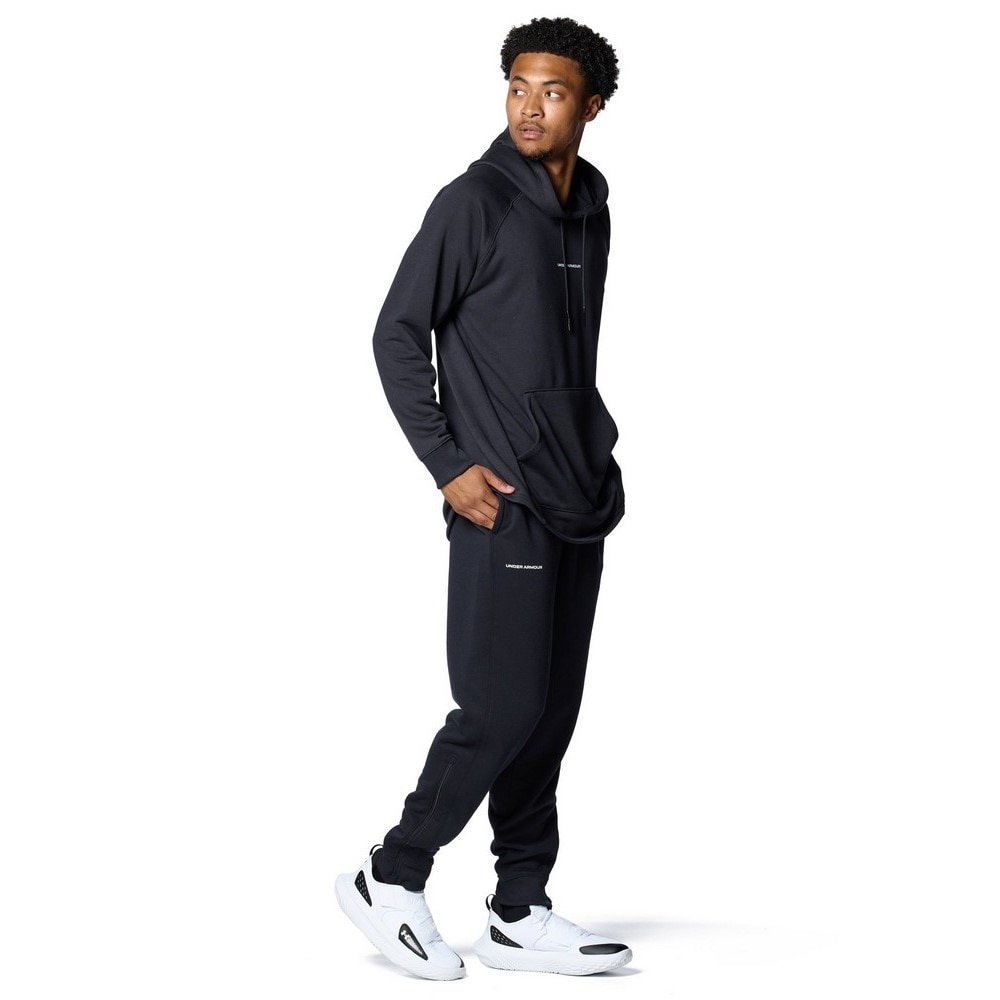 アンダーアーマー（UNDER ARMOUR）（メンズ）バスケットボールウェア ロングショット スウェット ジョガーパンツ 1388353 001