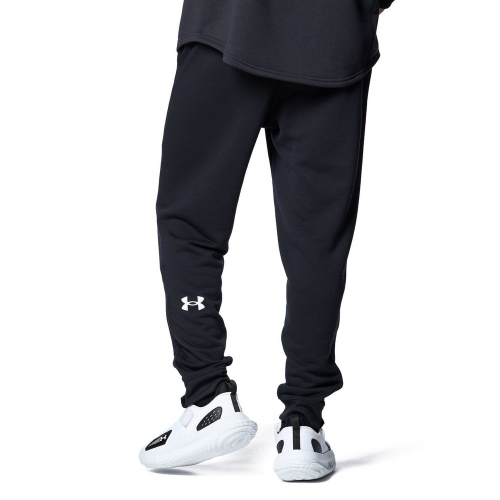 アンダーアーマー（UNDER ARMOUR）（メンズ）バスケットボールウェア ロングショット スウェット ジョガーパンツ 1388353 001