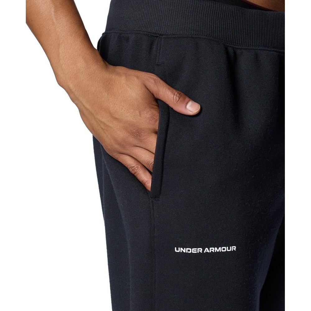 アンダーアーマー（UNDER ARMOUR）（メンズ）バスケットボールウェア ロングショット スウェット ジョガーパンツ 1388353 001