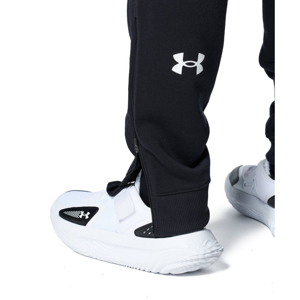 アンダーアーマー（UNDER ARMOUR）（メンズ）バスケットボールウェア ロングショット スウェット ジョガーパンツ 1388353 001