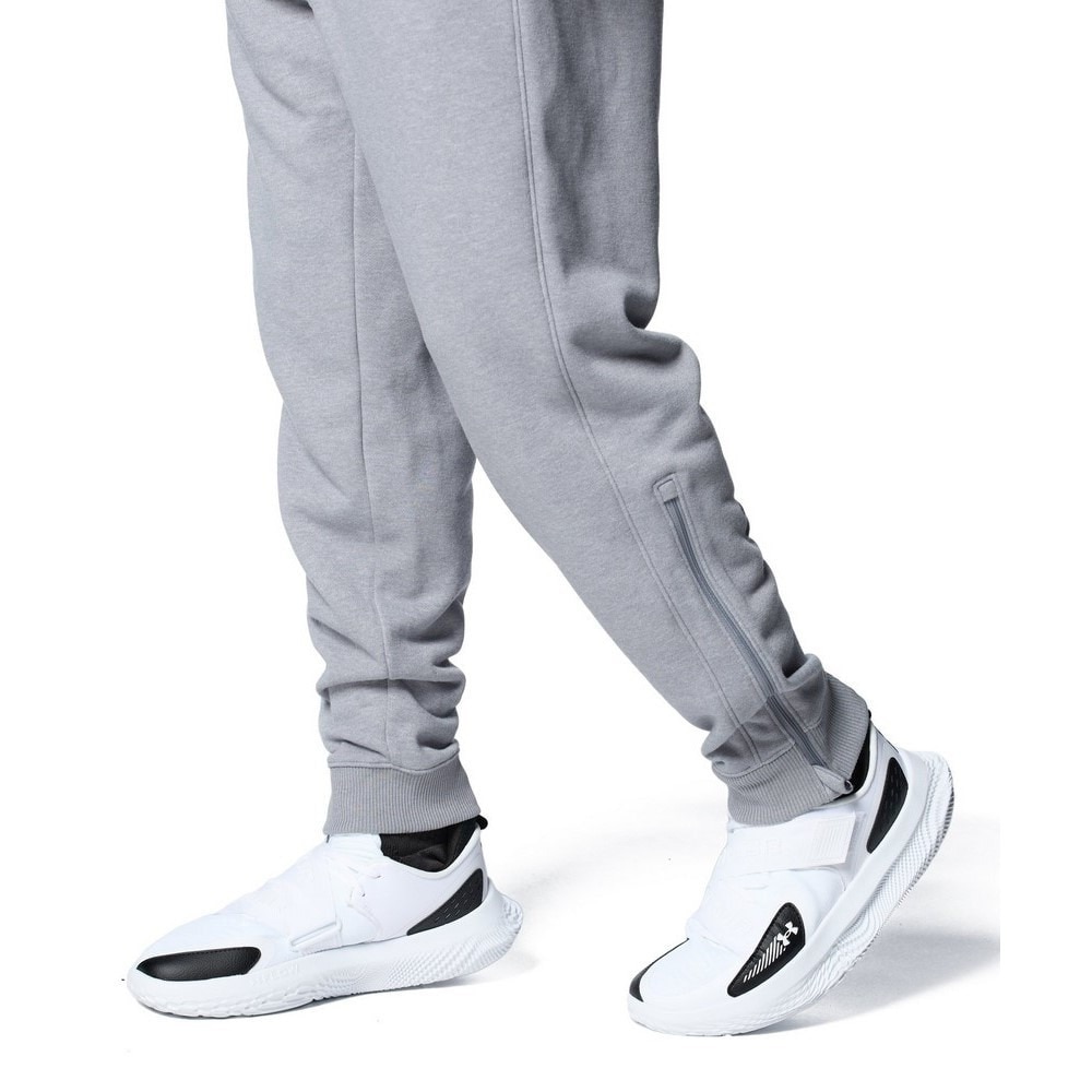 アンダーアーマー（UNDER ARMOUR）（メンズ）バスケットボールウェア ロングショット スウェット ジョガーパンツ 1388353 035