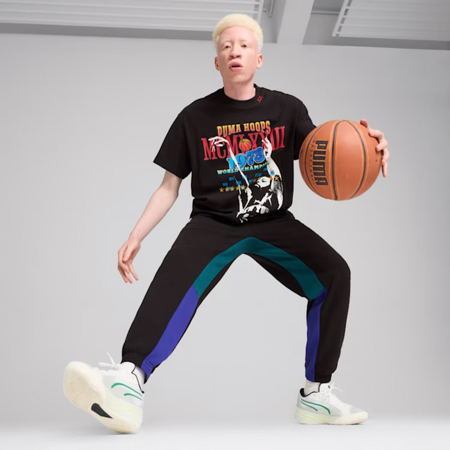 プーマ（PUMA）（メンズ）バスケットボールウェア カルチャー バンドワゴン スウェット ニットパンツ 62721701