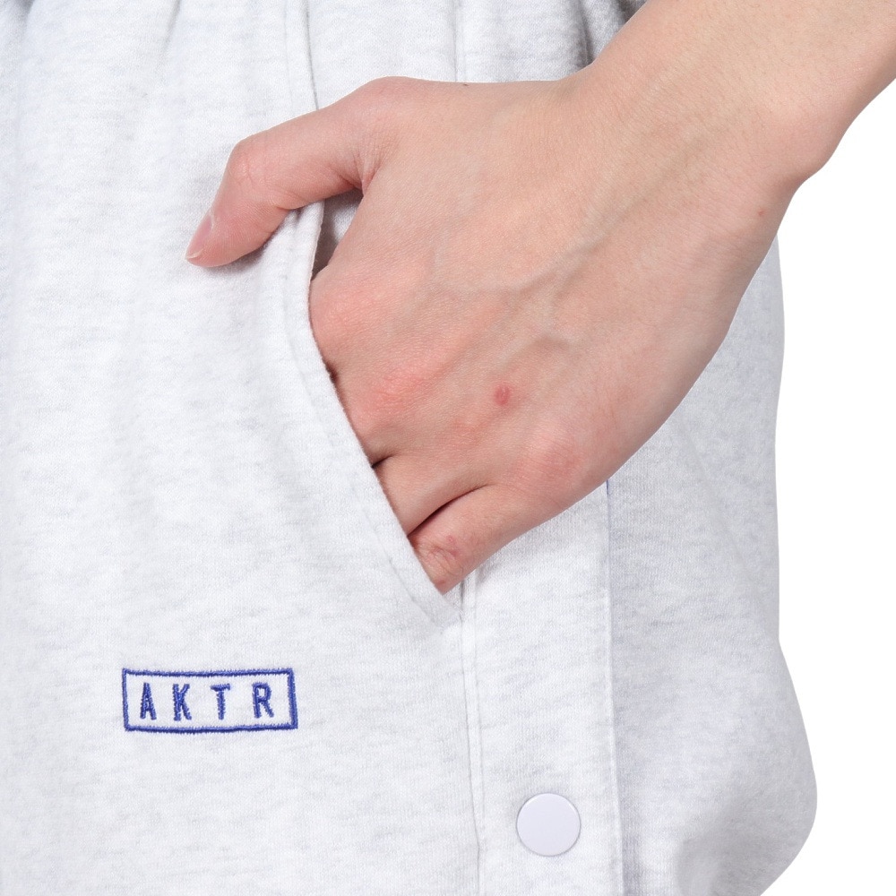 アクター（AKTR）（メンズ）バスケットボールウェア サイドスナップ スウェットパンツ 224-103020 GY
