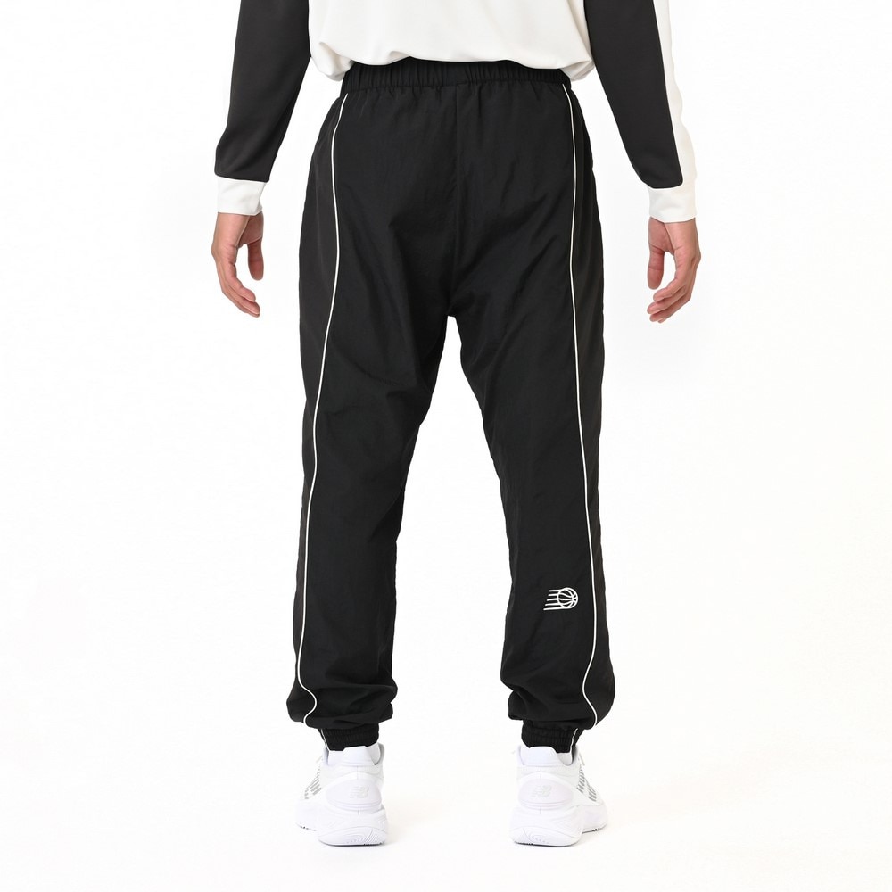 ニューバランス（new balance）（メンズ）バスケットボールウェア ウインドパンツ 裏地メッシュ AMP55628BK