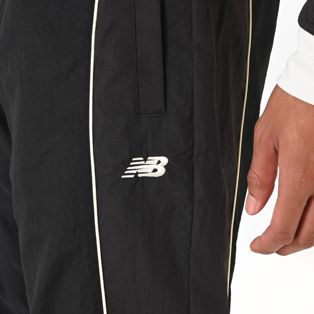ニューバランス（new balance）（メンズ）バスケットボールウェア ウインドパンツ 裏地メッシュ AMP55628BK