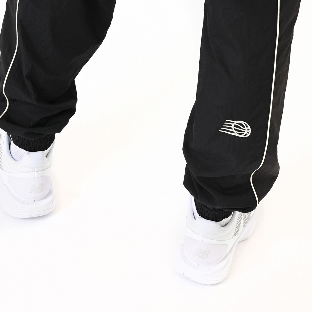 ニューバランス（new balance）（メンズ）バスケットボールウェア ウインドパンツ 裏地メッシュ AMP55628BK