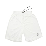 エゴザル（EGOZARU）（メンズ）バスパン EZHP-010 ハーフパンツ WHITE EZHP-010-025  バスケットボール プラクティスパンツ 練習着 