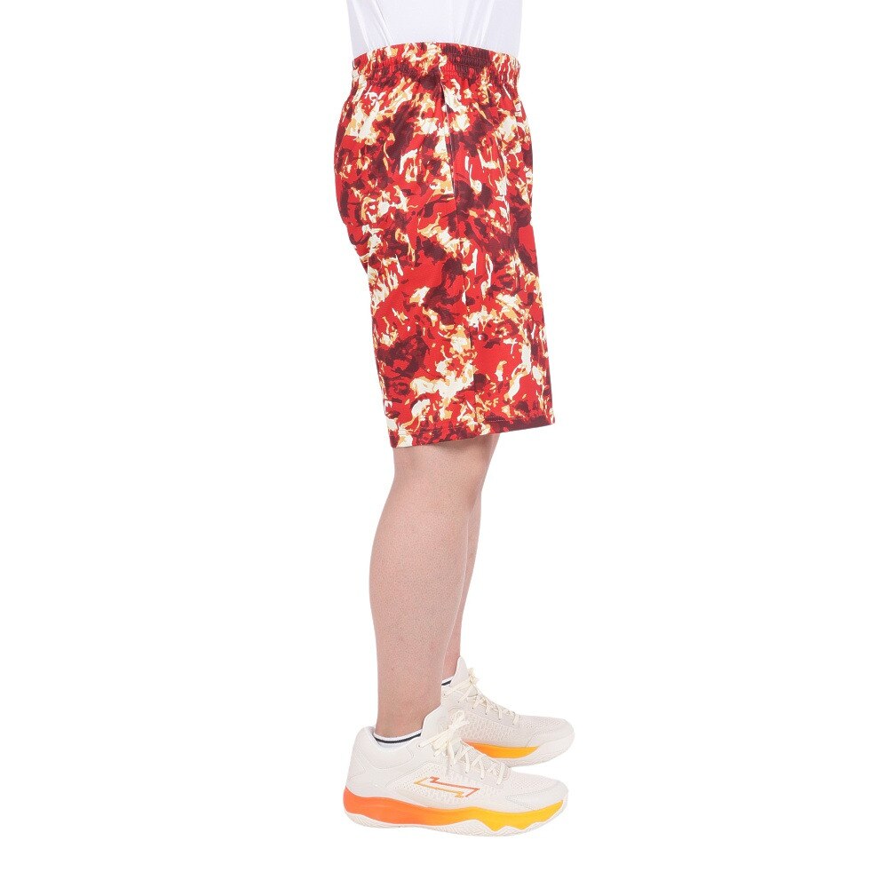 エゴザル（EGOZARU）（メンズ、レディース）バスパン バスケットボールウェア フレイム ショートパンツ EZHP-F2102-069 速乾