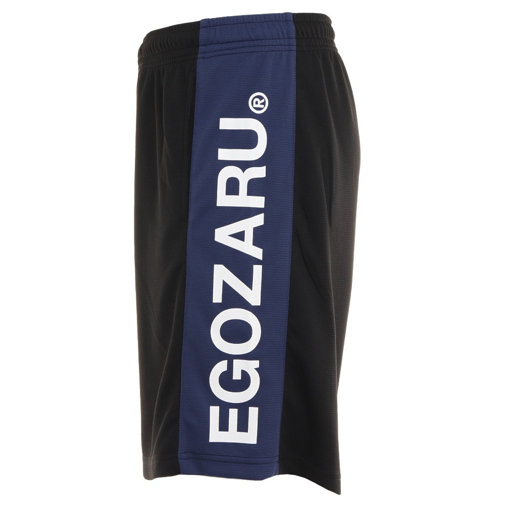 エゴザル（EGOZARU）（メンズ、レディース）バスパン バスケットボールウェア トリコロールサイドライン ショートパンツ EZHP-S2202-173