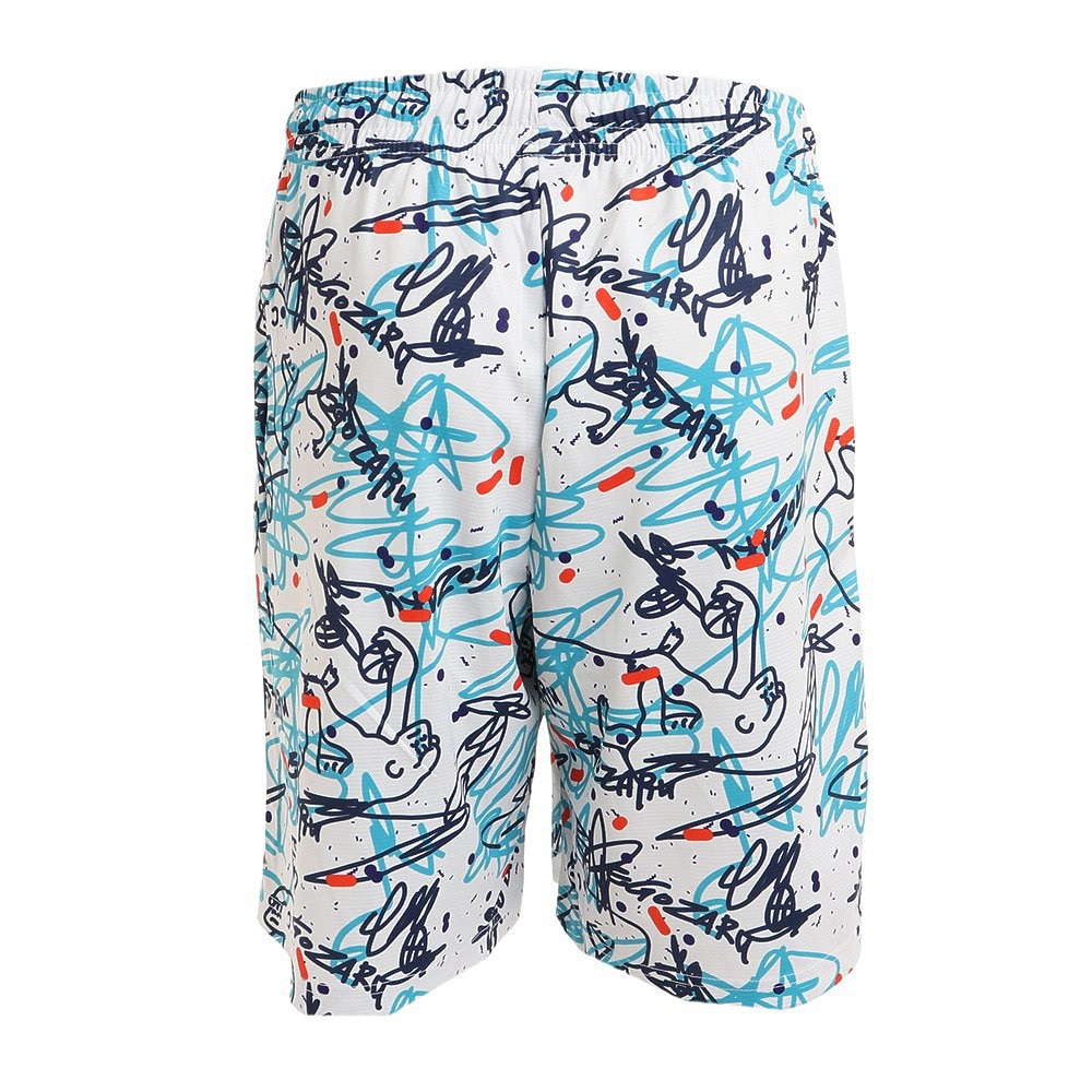 エゴザル（EGOZARU）（メンズ、レディース）バスパン バスケットボールウェア ドローイングショートパンツ EZHP-S2210-025
