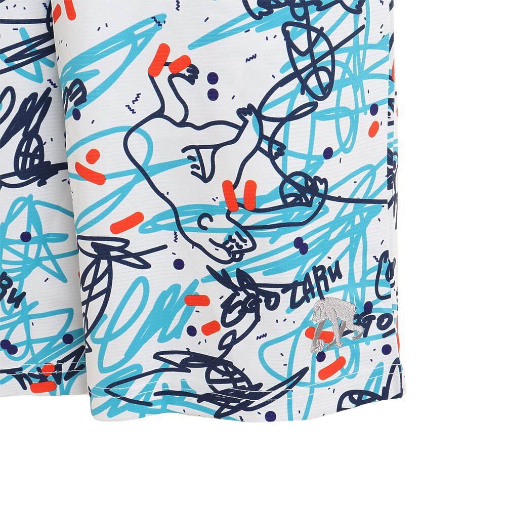 エゴザル（EGOZARU）（メンズ、レディース）バスパン バスケットボールウェア ドローイングショートパンツ EZHP-S2210-025