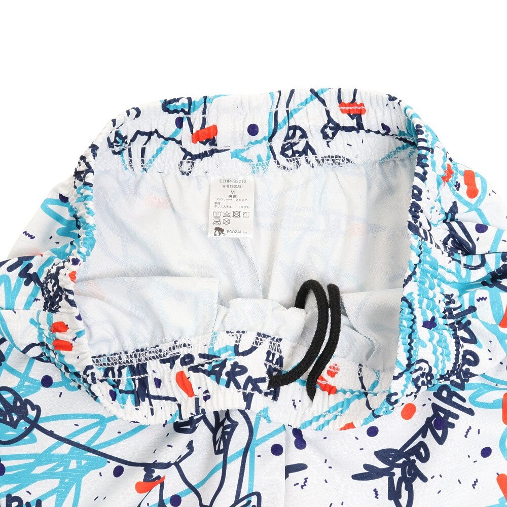 エゴザル（EGOZARU）（メンズ、レディース）バスパン バスケットボールウェア ドローイングショートパンツ EZHP-S2210-025