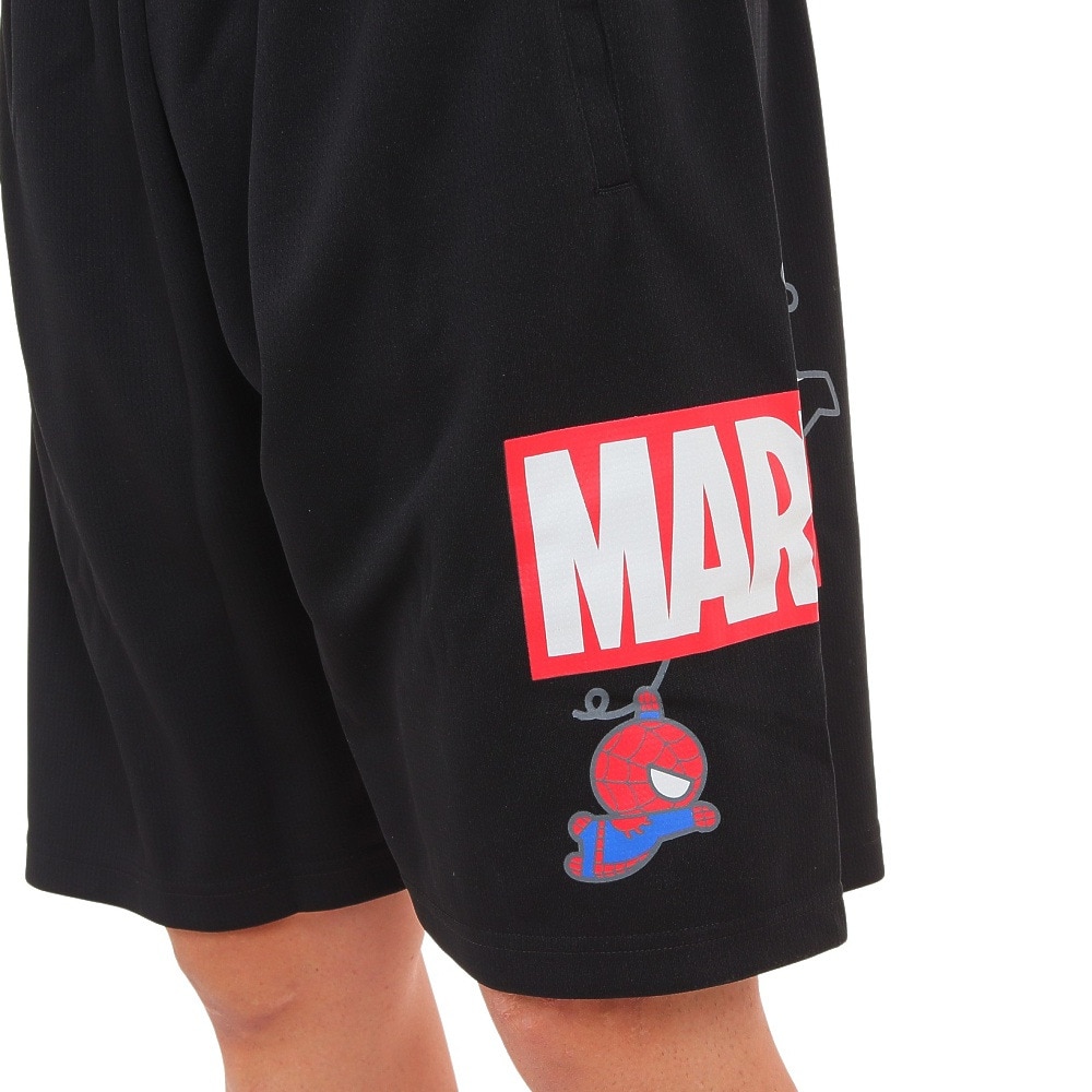 マーベル（MARVEL）（メンズ）バスパン バスケットボール ウェア キャラクター マーベルスパイダーマン&ヴェノム パンツ DS0212017 ショートパンツ