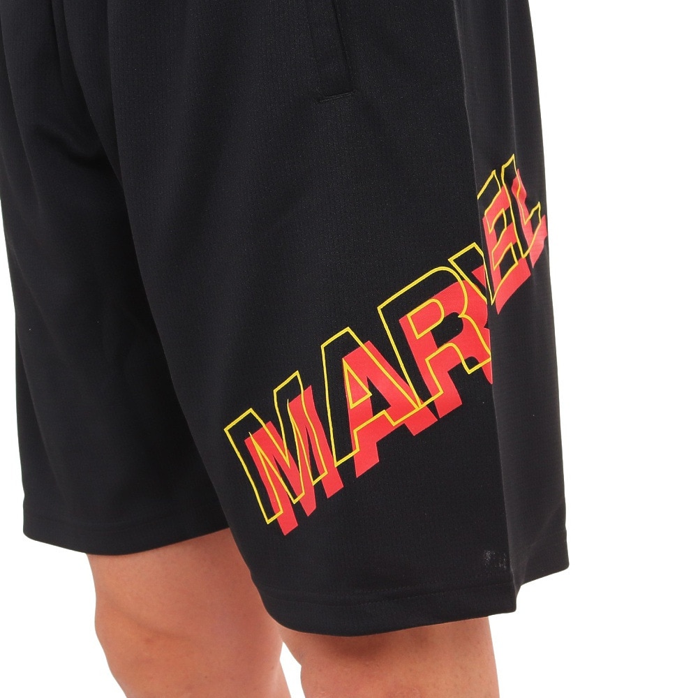 マーベル（MARVEL）（メンズ）バスパン バスケットボール ウェア キャラクター マーベル ロゴ パンツ DS0212018 ショートパンツ