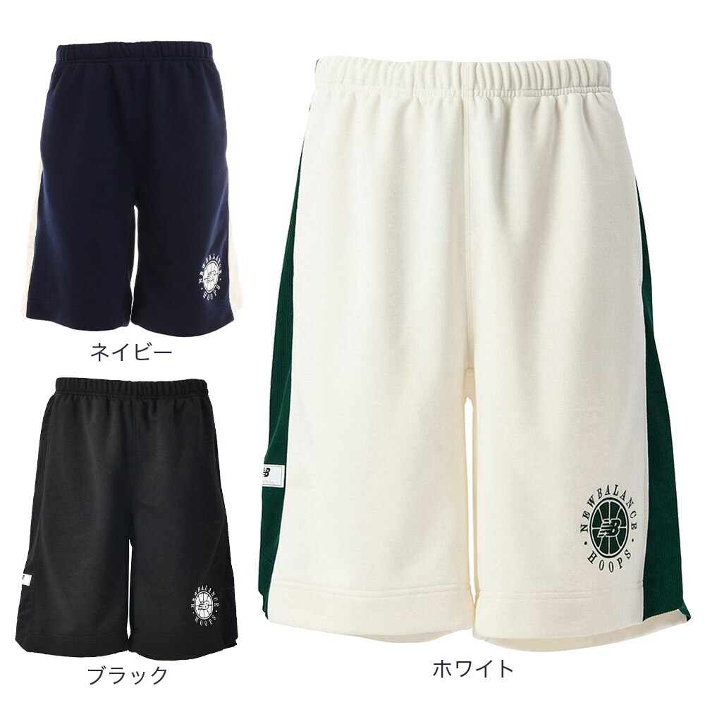 ニューバランス（new balance）（メンズ）バスパン バスケットボールウェア Sweat ショートパンツ AMS25092SST