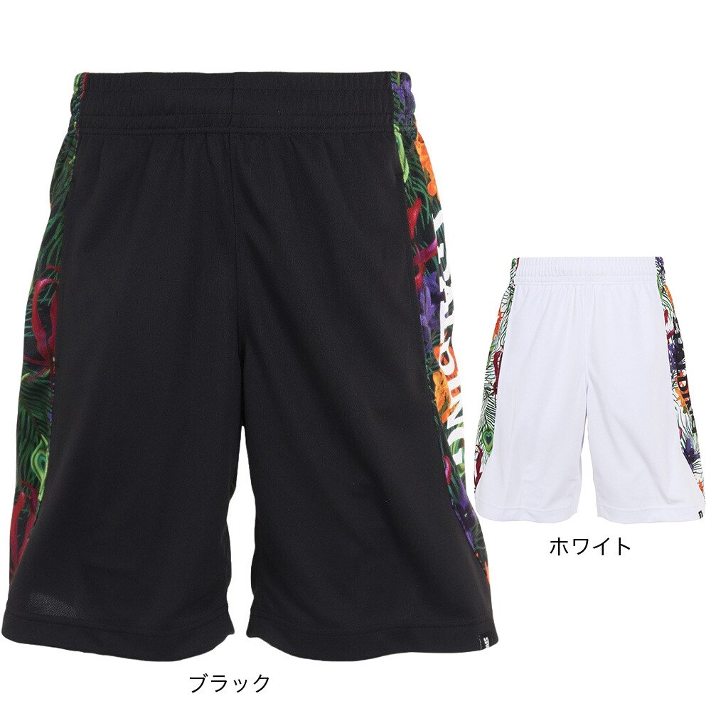 スポルディング（SPALDING）（メンズ）バスパン バスケットボールウェア UVカット プラクティスパンツ トロピクスサイド SMP23007WH 速乾