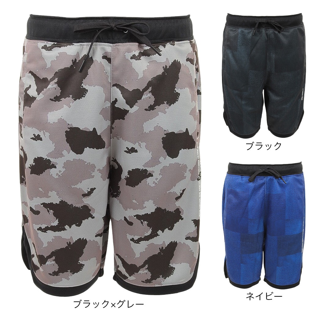 ライズ（RYZ）（メンズ）バスパン バスケットボールウェア PRINTED ショーツ RZ30CD23SS0027 BLK