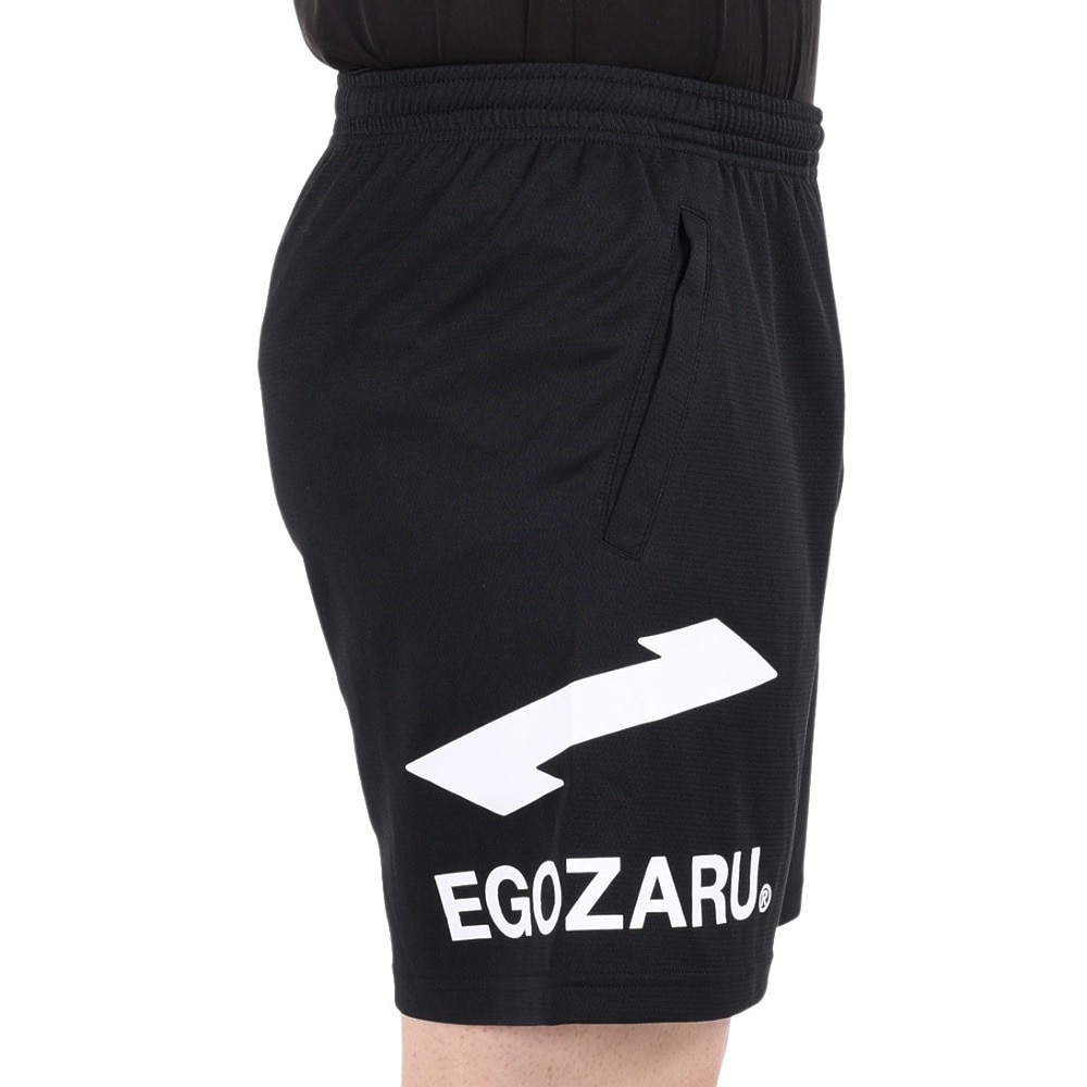 エゴザル（EGOZARU）（メンズ）バスパン バスケットボールウェア カットオフサイドクランクショートパンツ EZHP-S2312-012