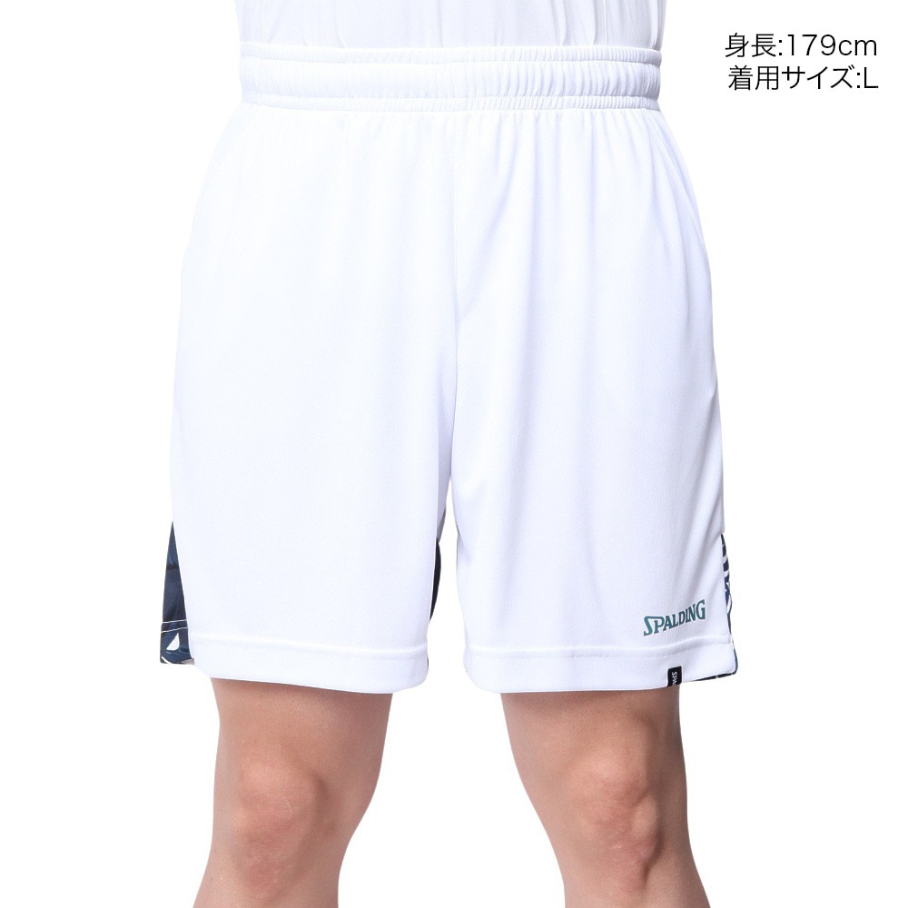 スポルディング（SPALDING）（メンズ）バスケットボールウェア プラクティスパンツ ネオン トロピカル ヘム SMP24012