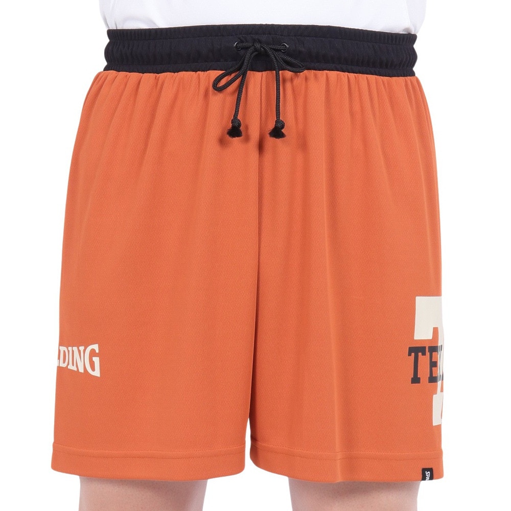 スポルディング（SPALDING）（メンズ）バスケットボールウェア プラクティスパンツ テキサス Tロゴ SMP24028TXOR 速乾 UVカット