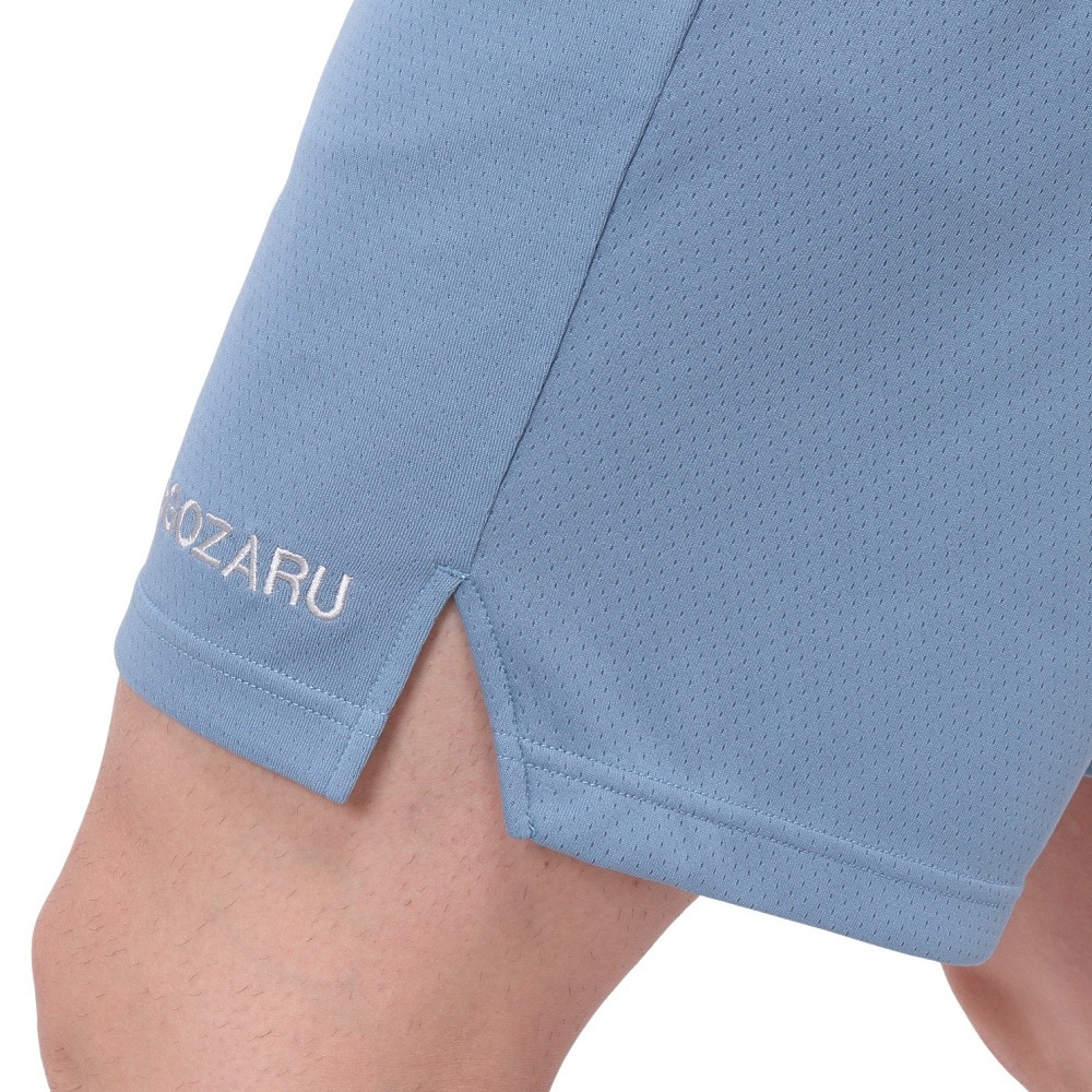 エゴザル（EGOZARU）（メンズ）バスケットボールウェア ひざ上丈 カットオフ イージー ショートパンツ EZHP-S2403-227 速乾