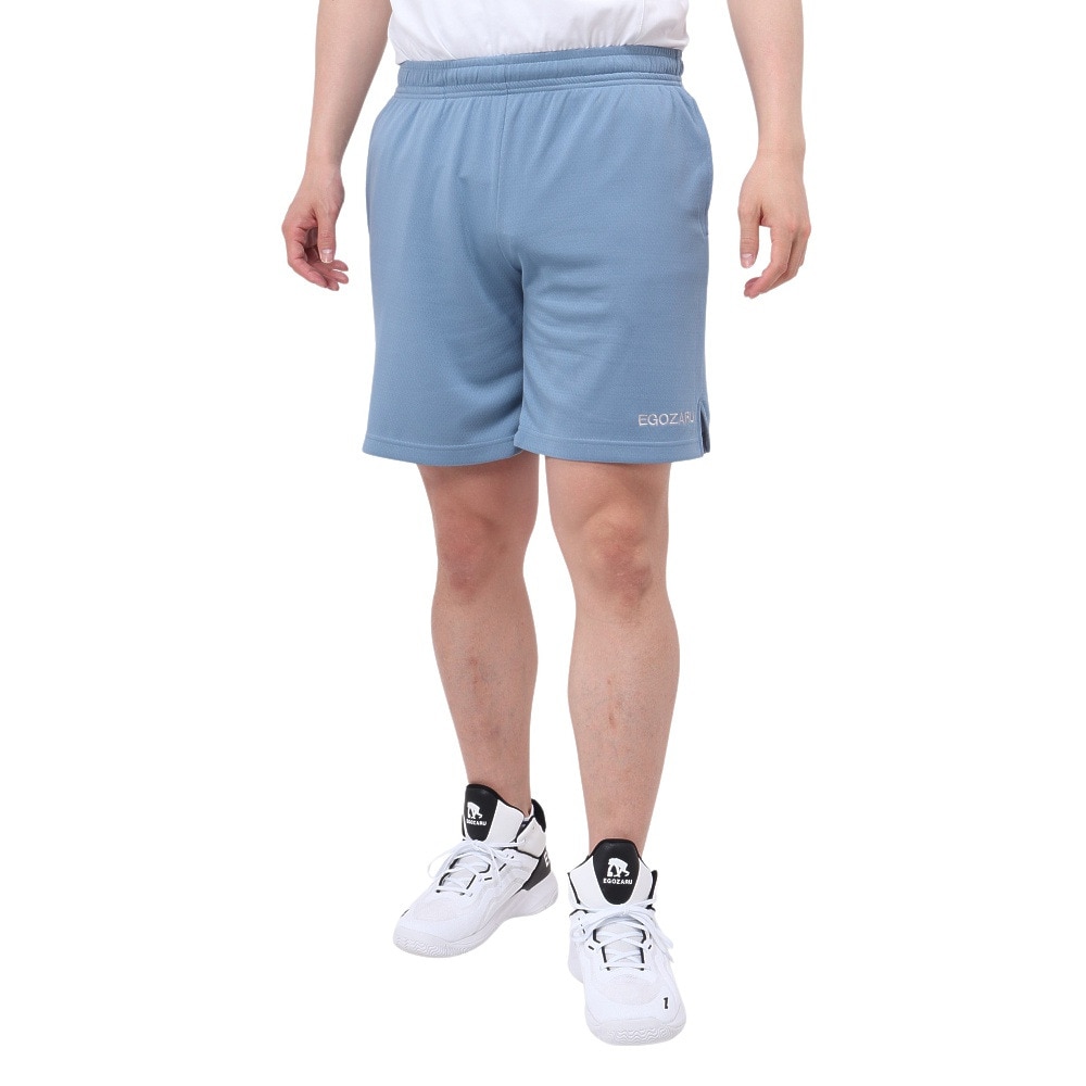 エゴザル（EGOZARU）（メンズ）バスケットボールウェア ひざ上丈 カットオフ イージー ショートパンツ EZHP-S2403-227
