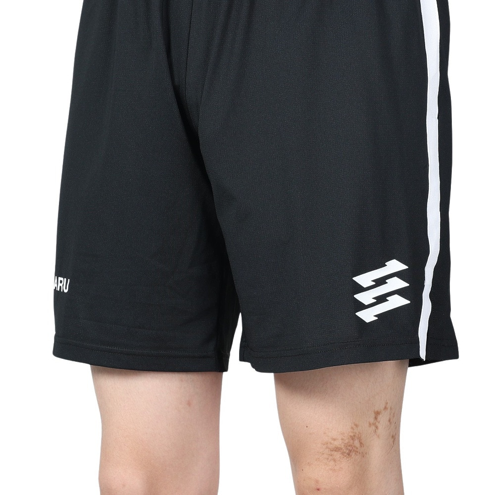 エゴザル（EGOZARU）（メンズ）バスケットボールウェア ひざ上丈 カットオフストリーム ショートパンツ EZHP-S2411-012 速乾