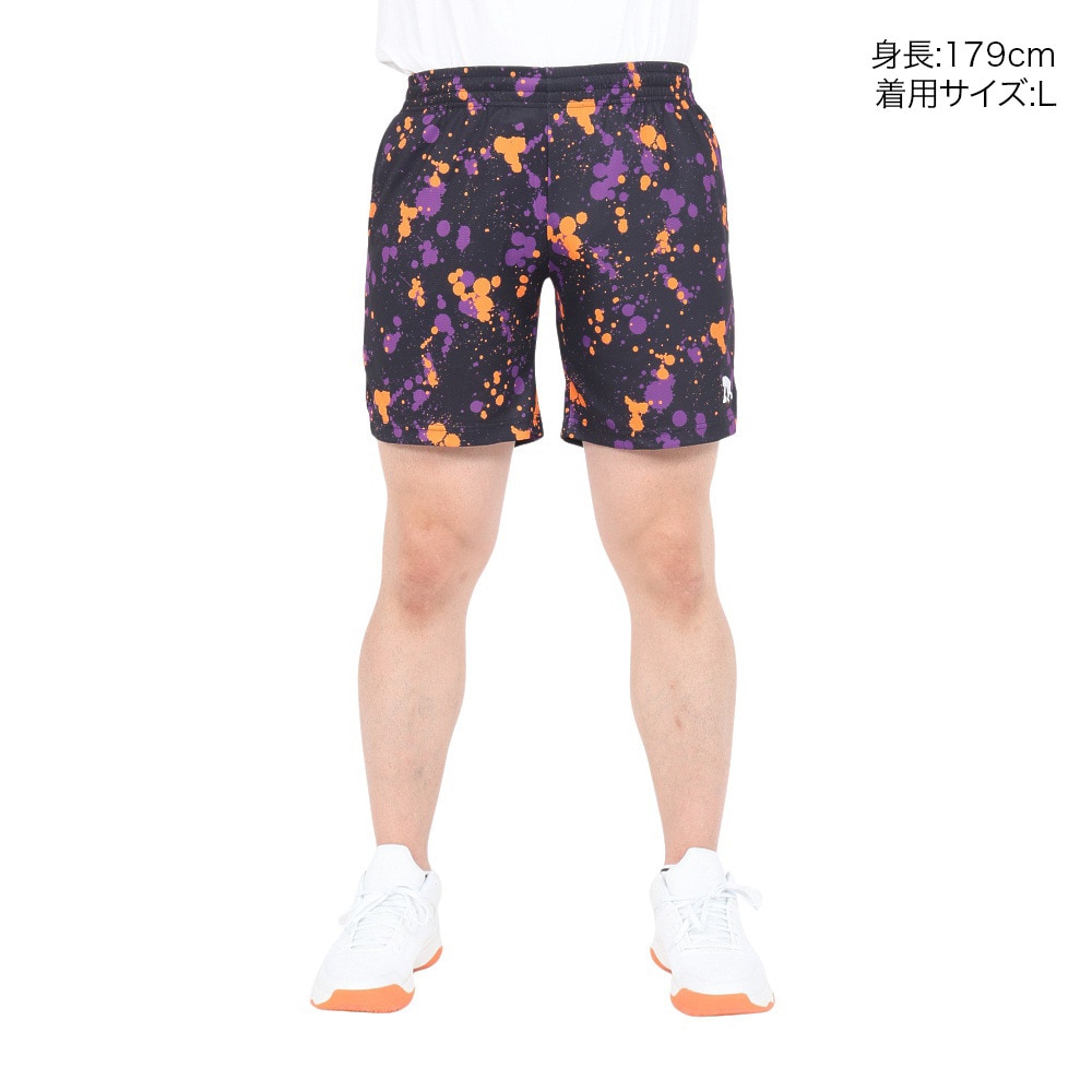 エゴザル（EGOZARU）（メンズ）バスケットボールウェア ひざ上丈 ナイトメアスプラッシュ ショートパンツ EZFW24UHP007C037