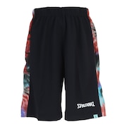 スポルディング（SPALDING）（キッズ）バスパン バスケットボールウェア ジュニア プラクティスパンツ スパイラルダイ サイド SJP22167