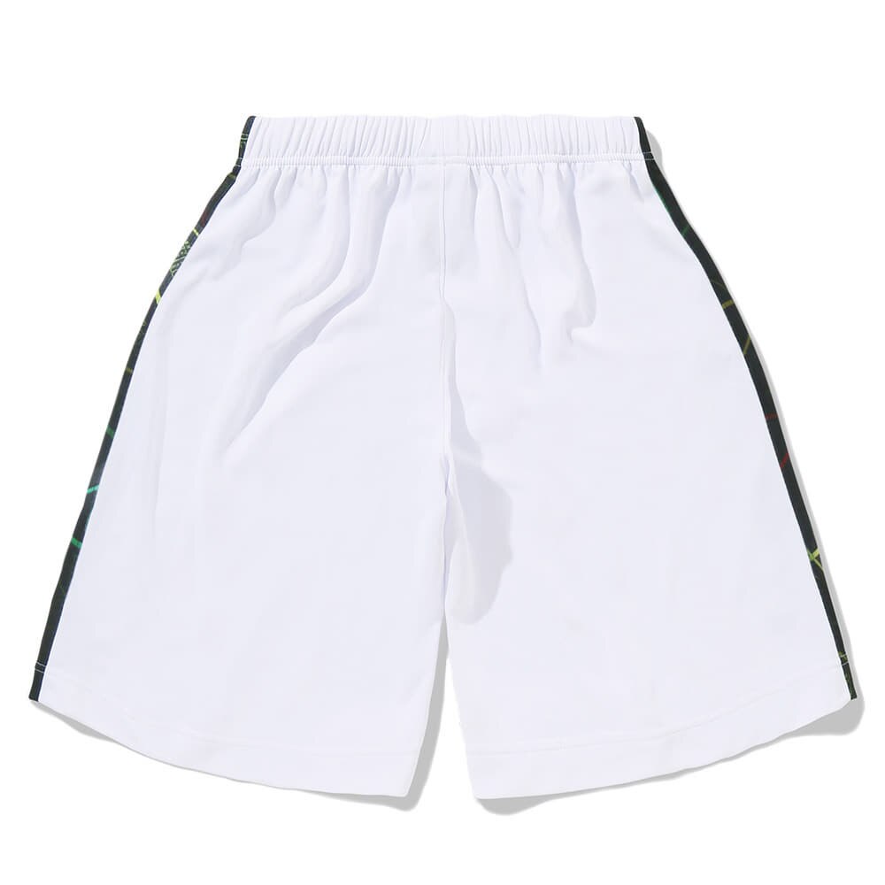 スポルディング（SPALDING）（キッズ）バスケットボールウェア ジュニア プラクティスパンツ ボールプリント サイド SJP23156