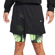 ナイキ(NIKE)(メンズ)バスケットボールウェア ジャ 2イン1 10cm バスケットボールショートパンツ FQ1023-010